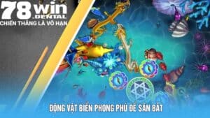 sinh vat bien phong phu